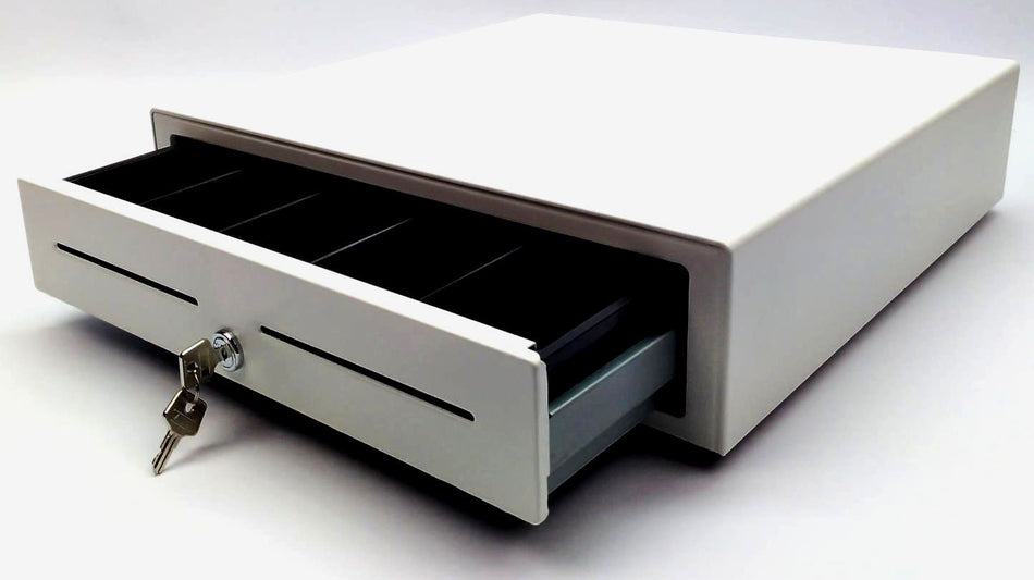 APG Vasario Cash Drawer 5 Bill x 5 Coin Lockable VB579-TW1616 16.2" x 16.4"