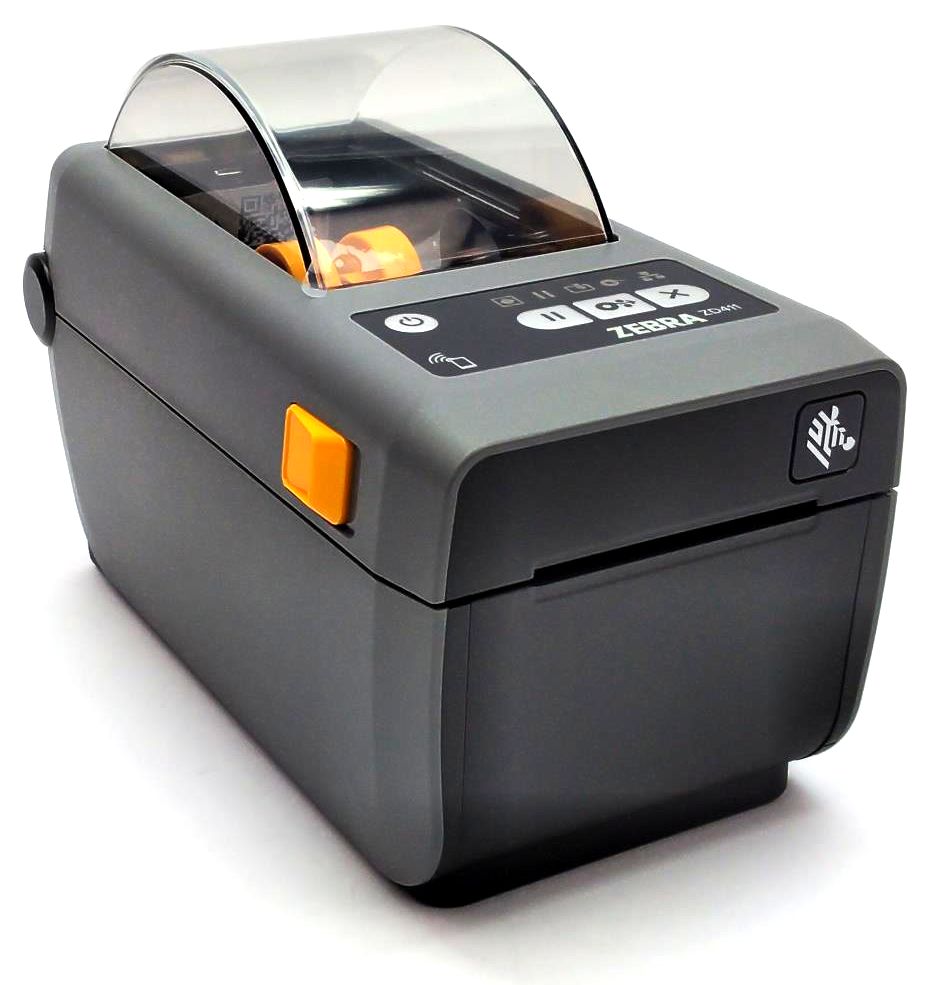 Zebra ZD411 Barcode Label Printer Desktop Wireless Bluetooth ZD4A022-D01M00EZ