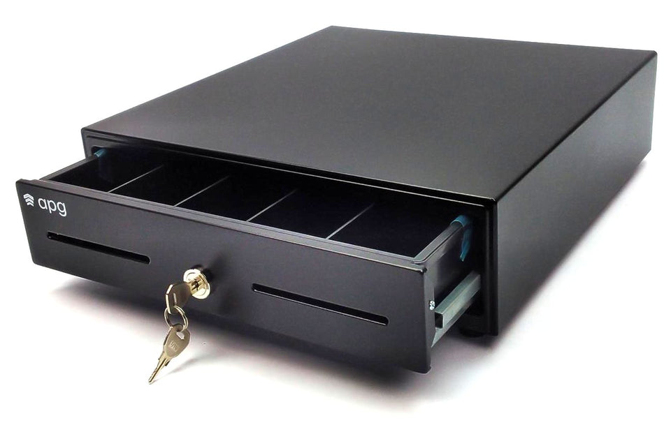APG Arlo Point of Sale Cash Drawer 4 Bill 5 Coin Lockable EKDS320-1-B330-A11