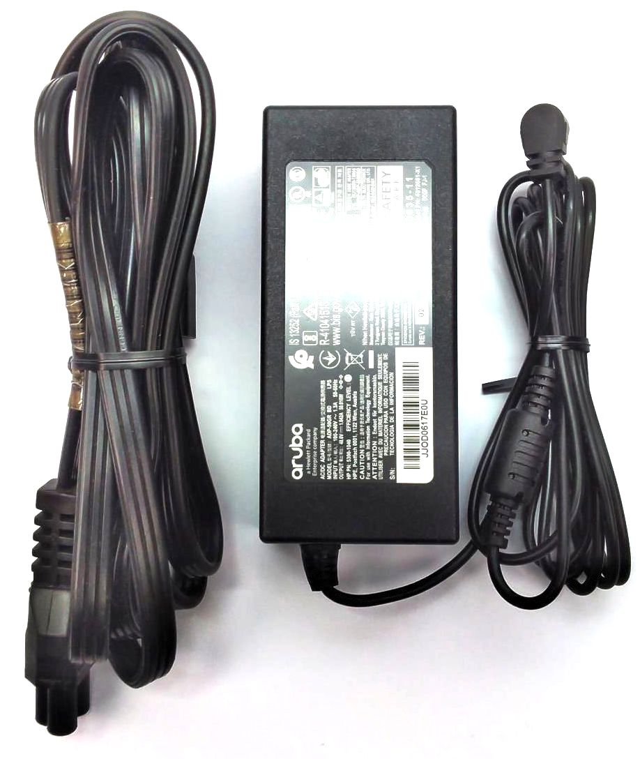 HPE Aruba AP-303 AC Adapter Charger ADP-50GR BD 50.02 48V 1.042A Genuine OEM