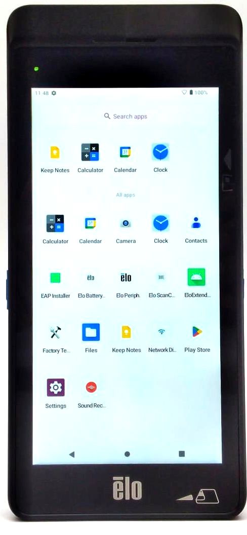 ELO WorldPay M60 Mobile Computer Android Terminal Point of sale E455621