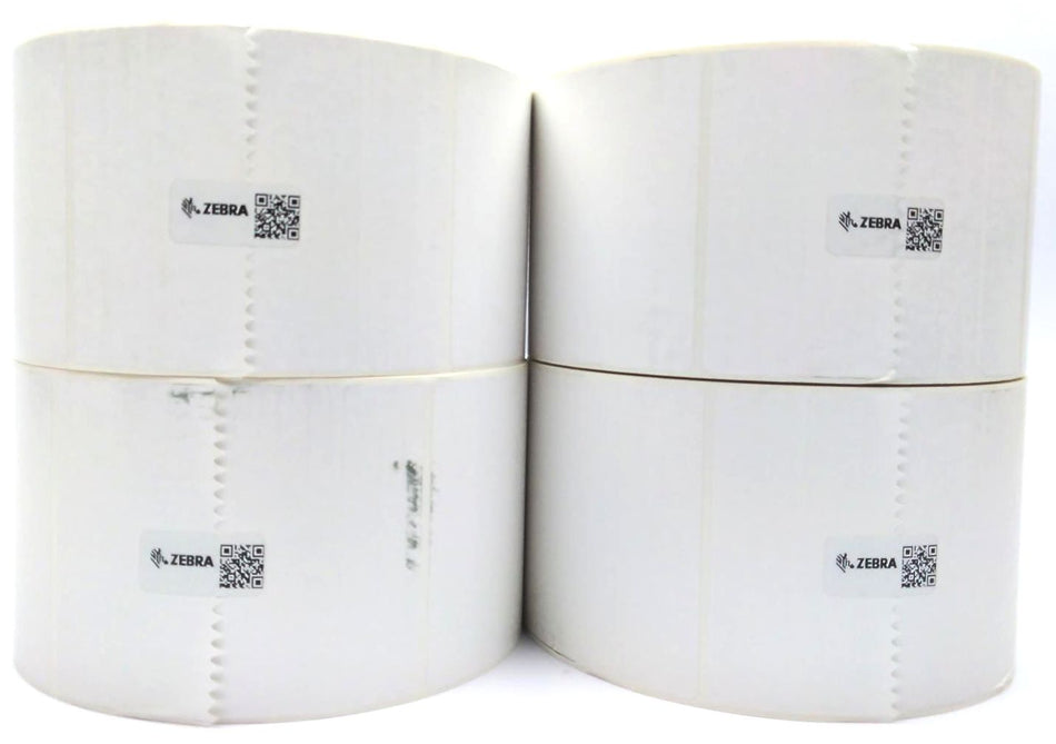 Zebra 4" x 6" Z-Perform 1000D Labels Direct Thermal 10000301 Genuine - 4 Roll