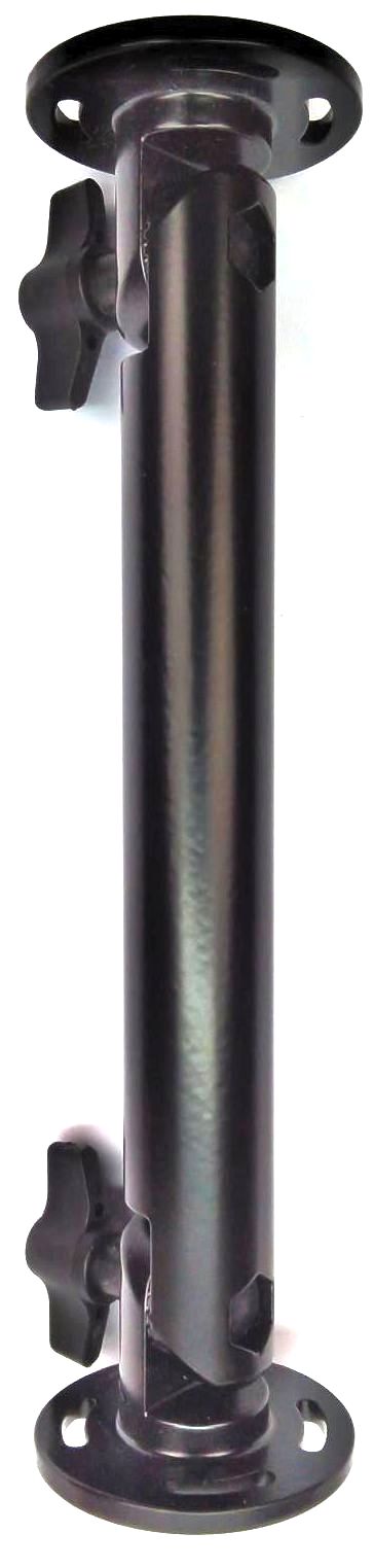 Brodit 215865 Pedestal Mount with Round Mounting Plate 10? with Wing Nuts