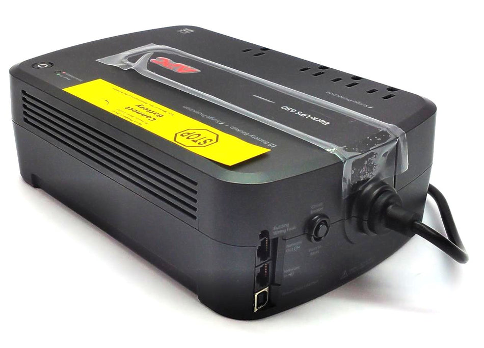 APC BE650G1 Back-UPS 650 with 4 Outlet Surge Protection 650VA 120V