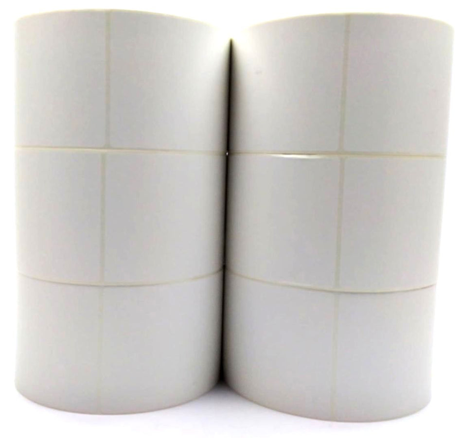 Zebra Thermal Labels Z-Select 4000D 3.75" x 6.5" Genuine OEM 97075 - 6 Rolls