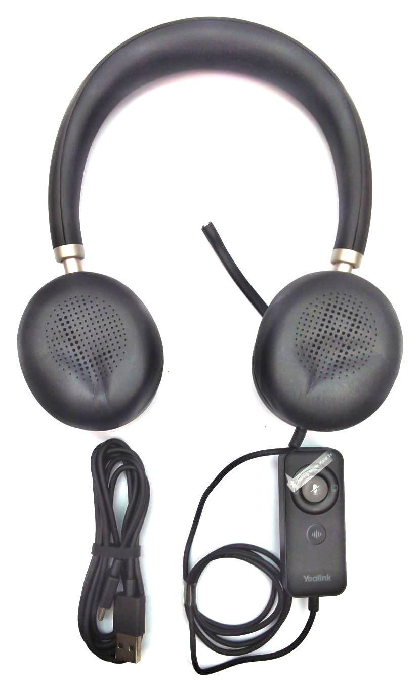 Yealink UH38 Dual UC-BAT Binaural Headphone Headset Over the Head 1308082