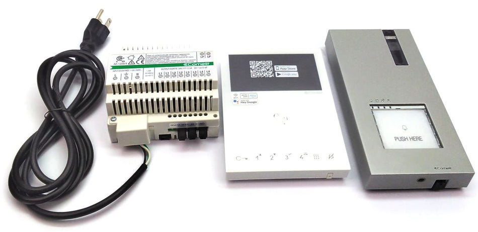 Comelit HFX-7000MW Wi-Fi Video Intercom Mini Hands-Free Monitor & Quadra Panel