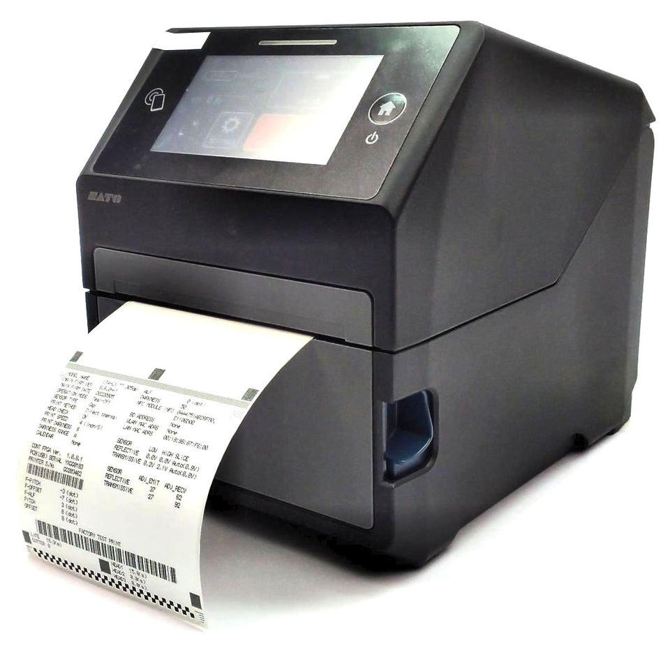 SATO CT4-LX Barcode Label Printer Thermal Transfer Touchscreen USB WWCT04041