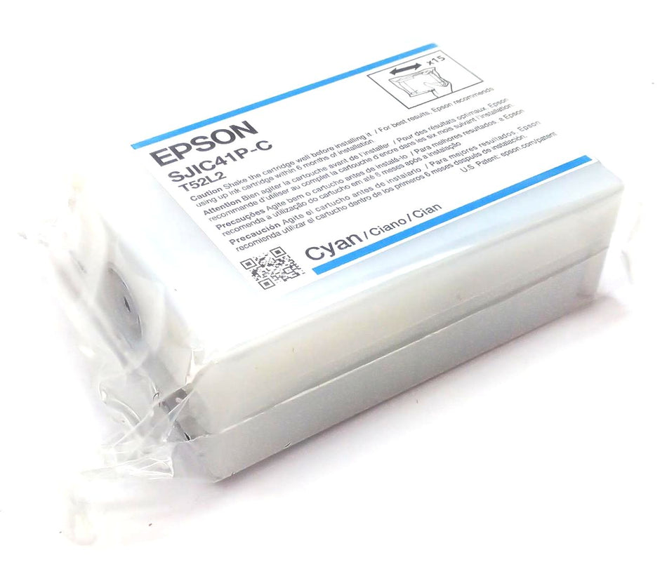 Epson CW-C4000u Ink Cartridge Cyan 50ml SJIC41P(C) T52L2 Genuine OEM