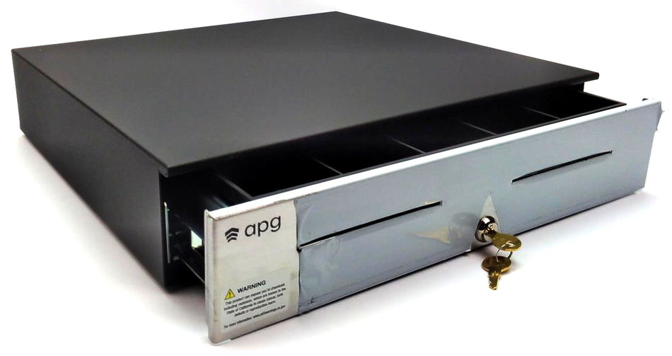 APG Series 4000 1816 Cash Drawer Point of Sale 5Bill 5Coin JD520-BL1816-C