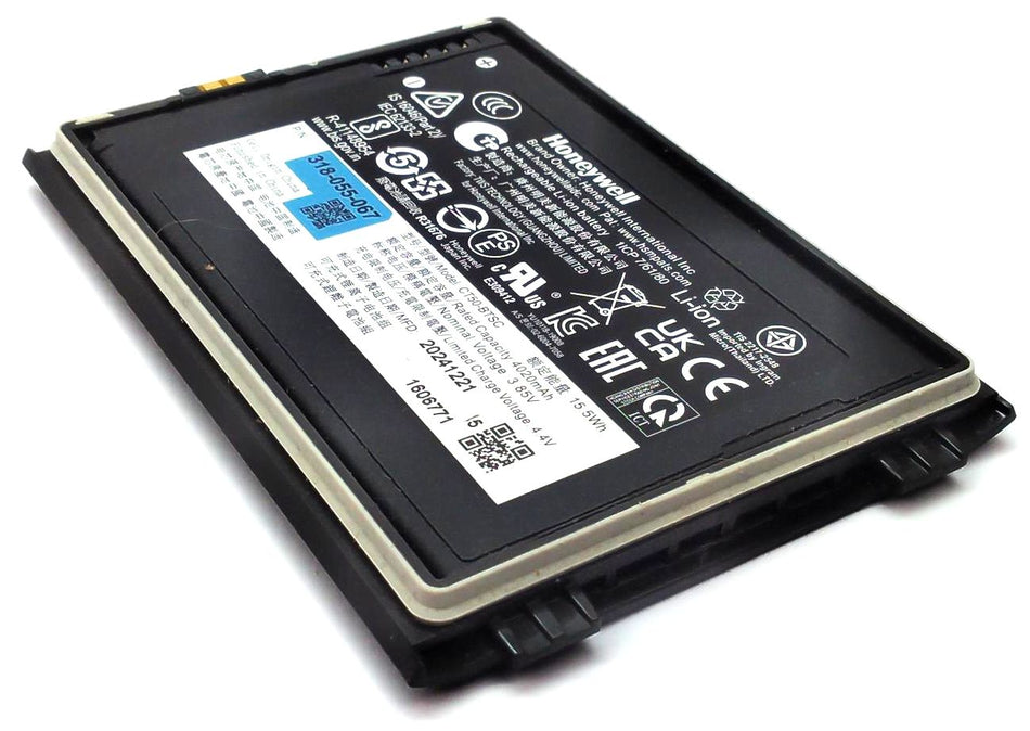 Honeywell CT40 CT40XP CT45 CT45XP Battery 318-055-067 3.85V 4020mAh Genuine OEM