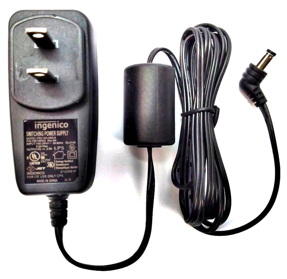 Ingenico Lane 3000 AC Adapter POS Terminals 296196003 16W 8V 2A Genuine OEM