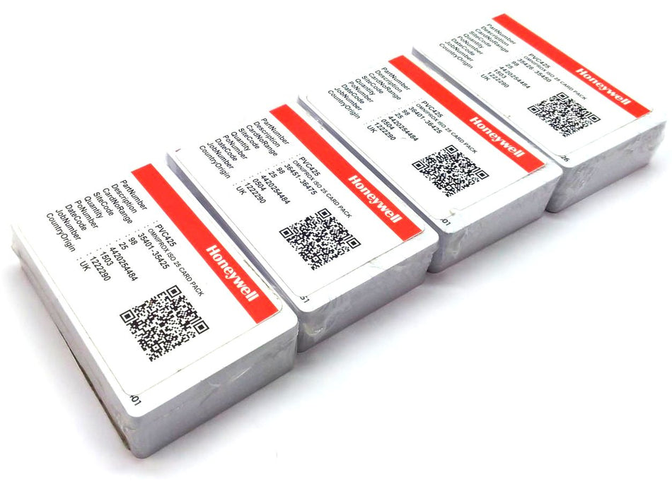 Honeywell PVC425S Omniprox ISO Credential Access Control Cards 34-Bit - 100 Pcs
