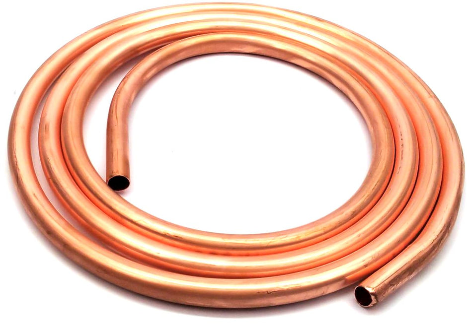 JMF Copper Type Utility Tubing Normal Sizing 0.5 in. x 10ft - Pack of 5