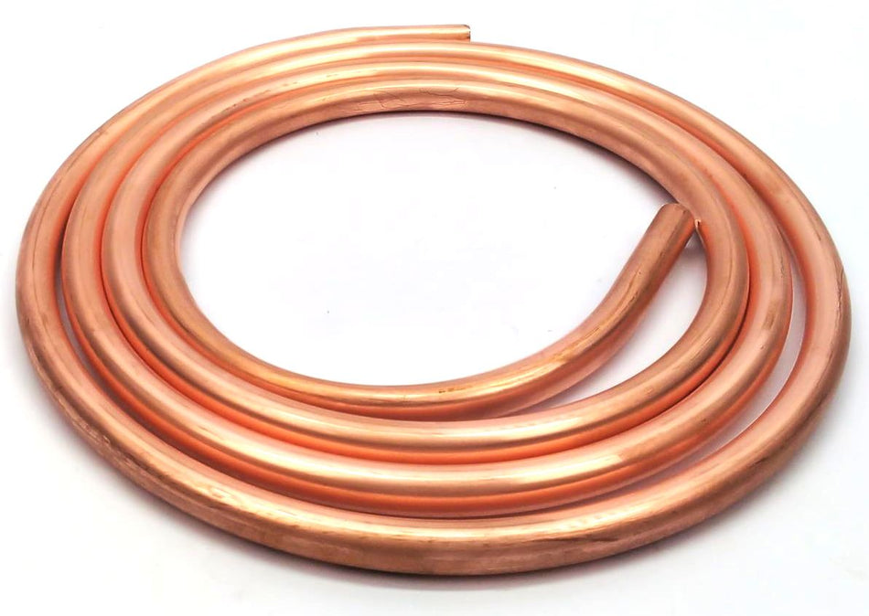 JMF Copper Type Utility Tubing Normal Sizing 0.5 in. x 10ft - Pack of 5