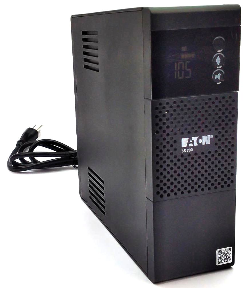 EATON 5S 700 UPS Battery Backup 5S700LCD 420W 700VA for Desktops & Workstations