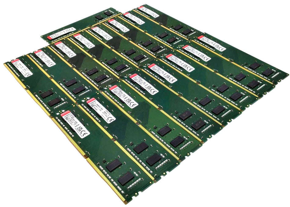 Lot of 17 Kingston Desktop Memory RAM DDR4 2666 MHz DIMM 288-Pin KVR26N19S6/4