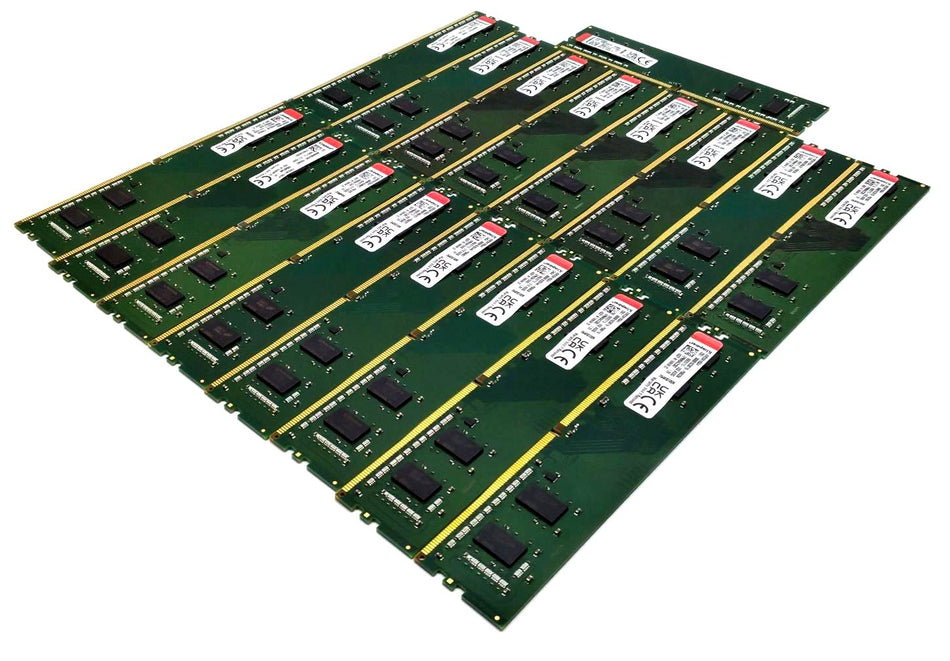 Lot of 17 Kingston Desktop Memory RAM DDR4 2666 MHz DIMM 288-Pin KVR26N19S6/4