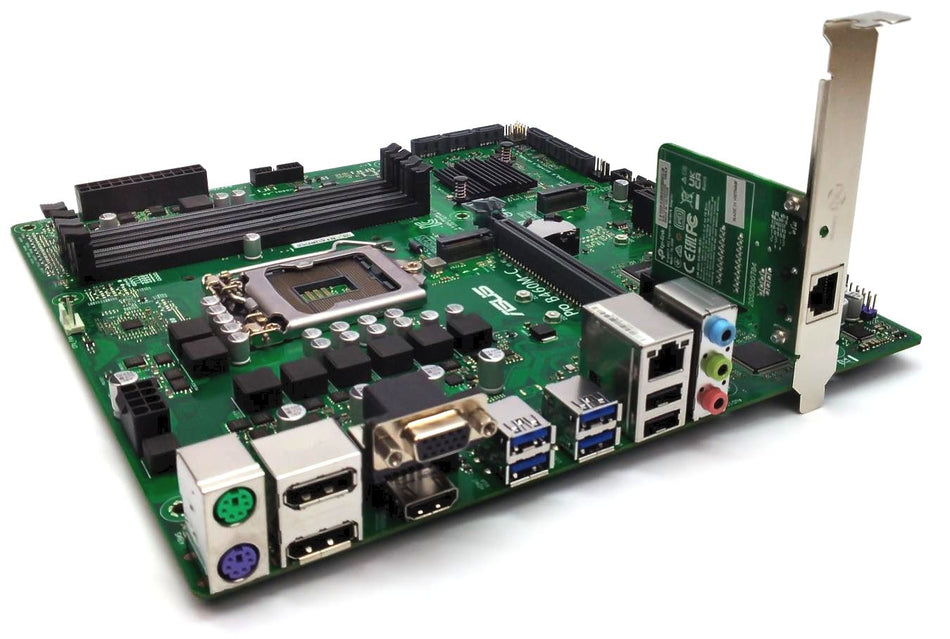 ASUS Pro B460M-C DDR4*4 Socket DisplayPort mATX Motherboard Intel 10th & 11th