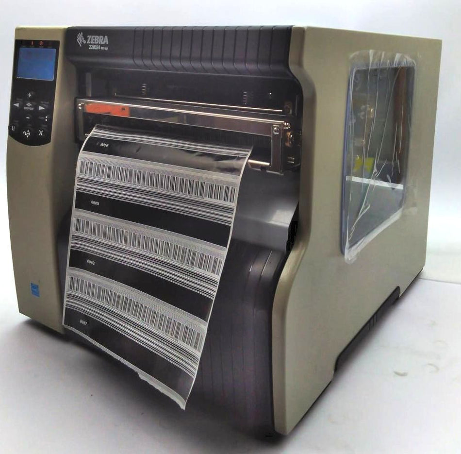 Zebra 220Xi4 Industrial Thermal Printer with Ethernet & Cutter 220-801-00100