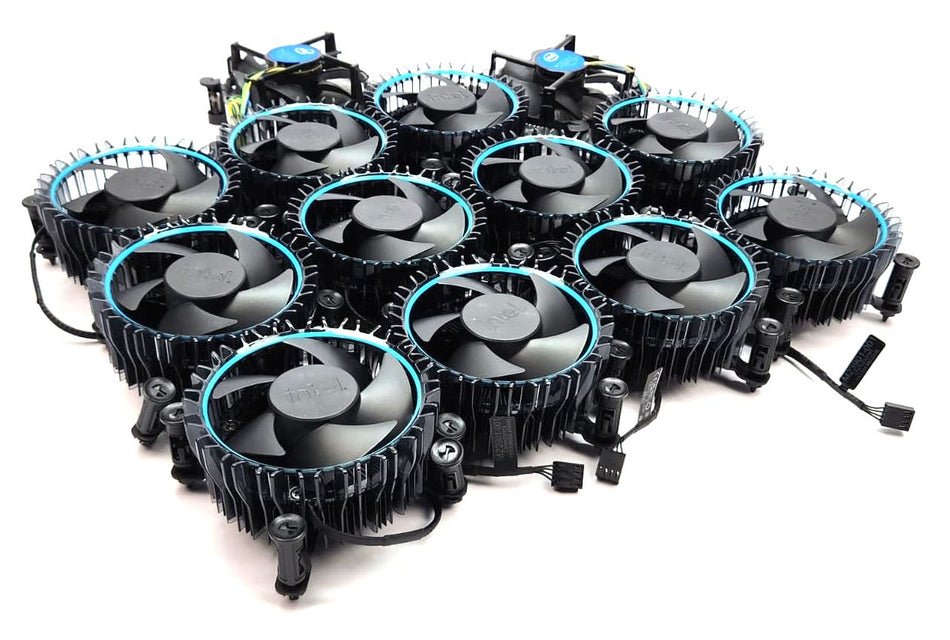 Lot of 13 Intel CPU Fan & Heatsinks E97379-003 for Core i3 i5 i7 Socket LGA 1150