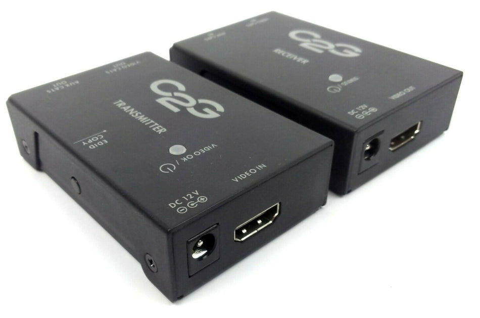 C2G Short Range HDMI over Dual Cat5 Extender Kit 29298 with Auto Equalization