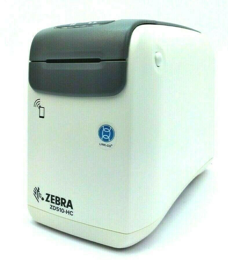 Zebra ZD510-HC Wristband Barcode Direct Thermal Label Printer ZD51013-D01B01FZ