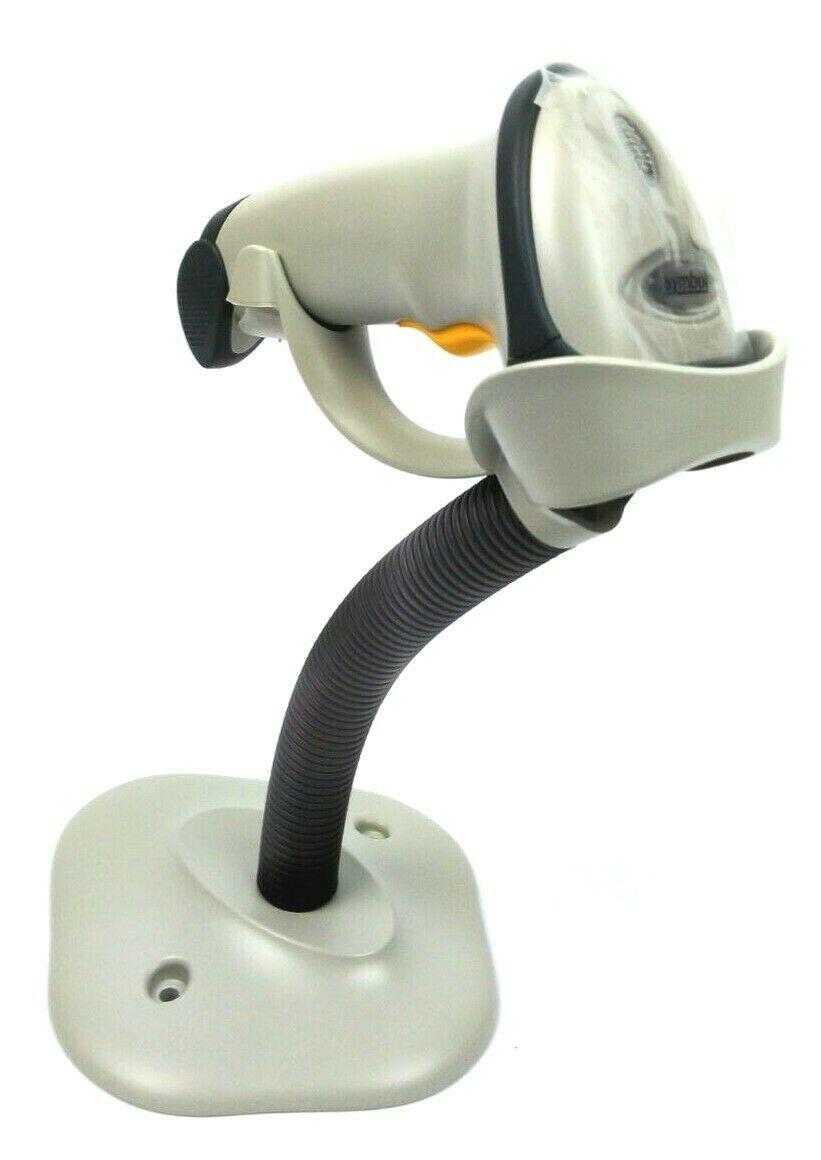 Symbol LS2208 Laser Barcode Reader LS2208-SR2001R-KR + Gooseneck Stand Holder