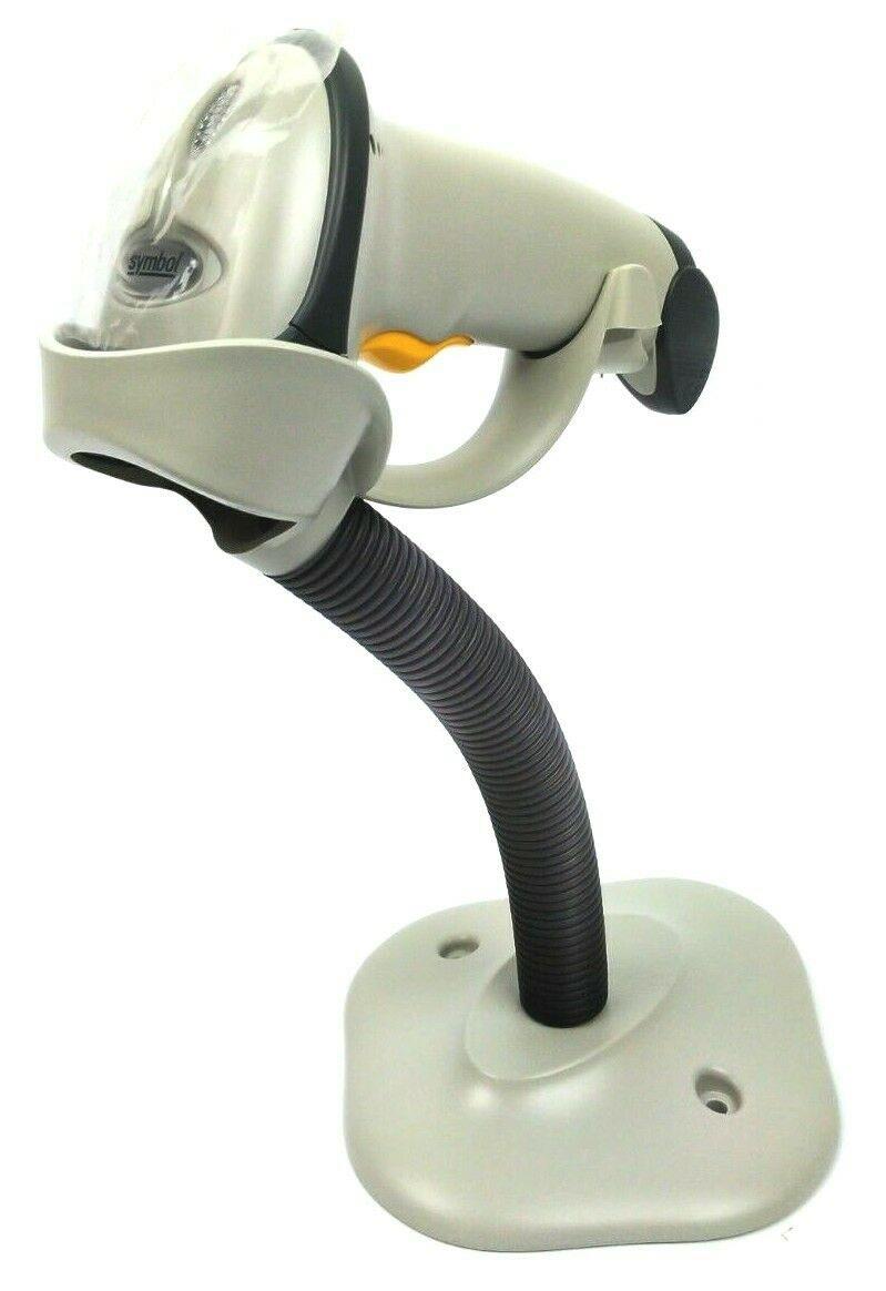 Symbol LS2208 Laser Barcode Reader LS2208-SR2001R-KR + Gooseneck Stand Holder