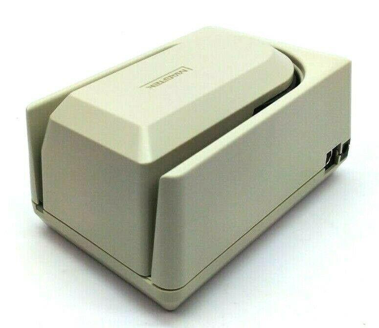 MagTek 22522001 Mini MICR RS-232 Interface Durable Check Reader Scanner White