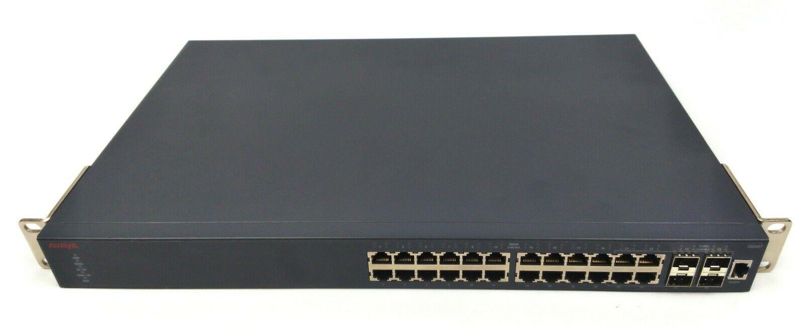 Avaya 24-Port Gigabit Ethernet Layer 3 Routing Switch 3524GT – TLZ ...