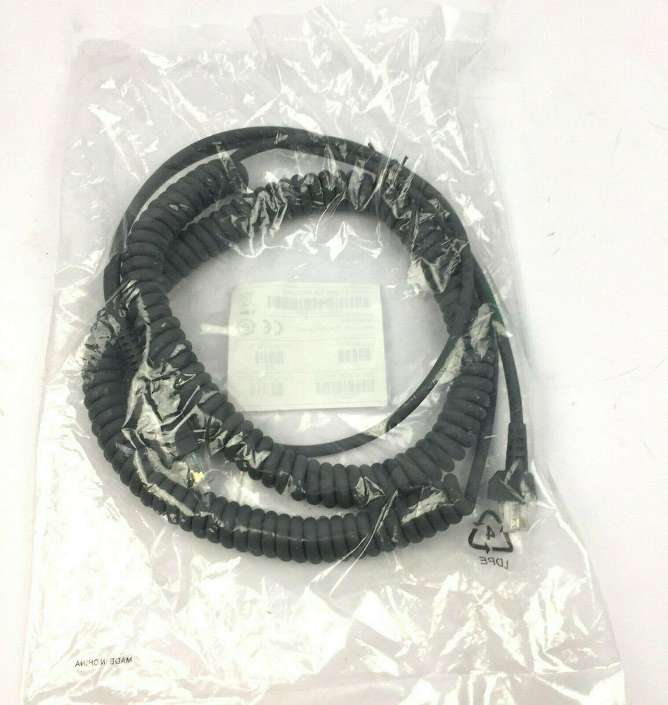 Zebra DS3508 Scanners Synapse Adapter 16' Genuine Coiled Cable CBA-S04-C16ZAR