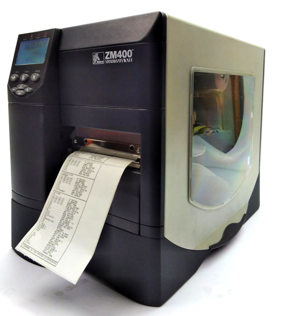 Zebra ZM400 Industrial Direct Thermal Transfer Label Printer ZM400-2001-0100T