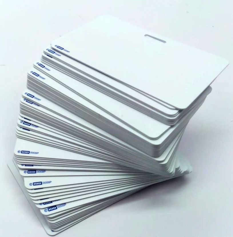 Lot of 65 HID ISOProx II Proximity Access Control Genuine White Cards 1386NGGNH