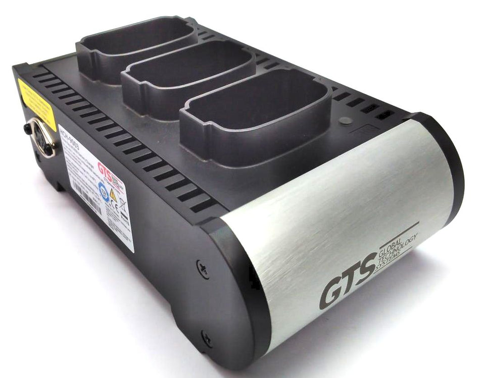GTS Three Bay Battery Charger HCH-9003 72W 12V 6A for Motorola MC9000 Mobile