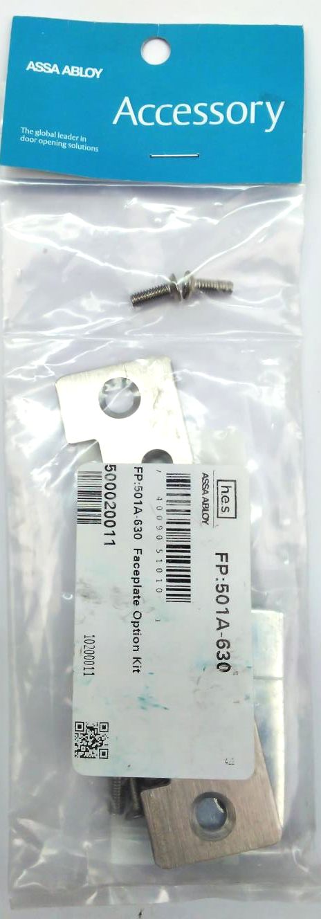 ASSA ABLOY 5000 Series Faceplate HES 501A Aluminum Frames Steel Electric Strike