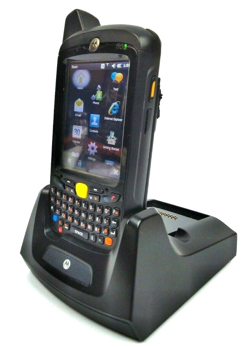 Motorola MC659B Mobile Computer Barcode Scanner MC659B-PD0BAA00100 with Cradle