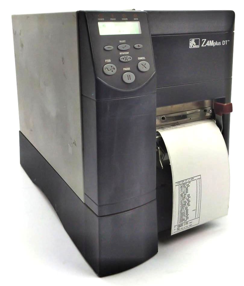 Zebra Z4MPlus DT Direct Thermal Barcode Label Printer Z4M2Z-2001-0000