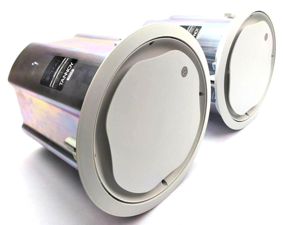Tannoy CVS 801S 8" In-Ceiling Subwoofer Loudspeaker Music Sound System - 2 Pack