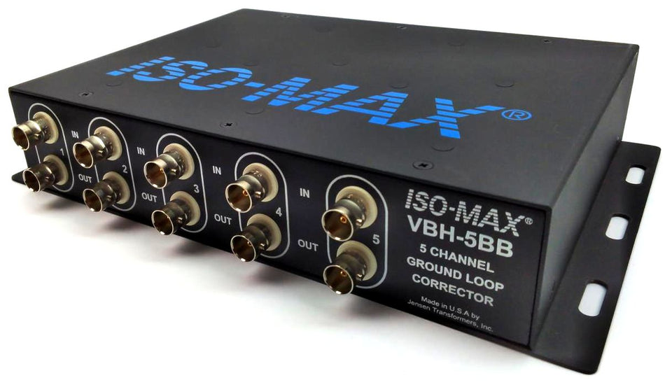 ISO-MAX Jensen Transformers 5 Channel Ground Loop Corrector VBH-5BB