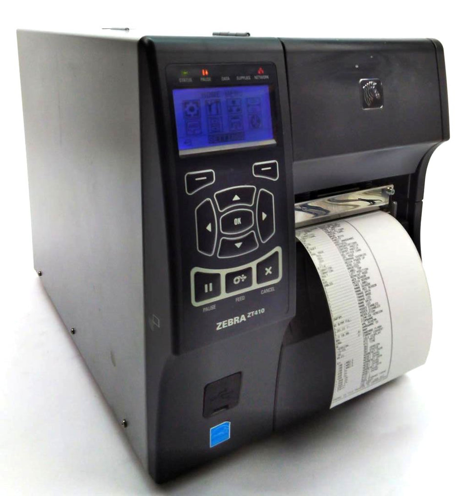 Zebra ZT410 Industrial Thermal Transfer Label Printer Bluetooth ZT41042-T010000Z