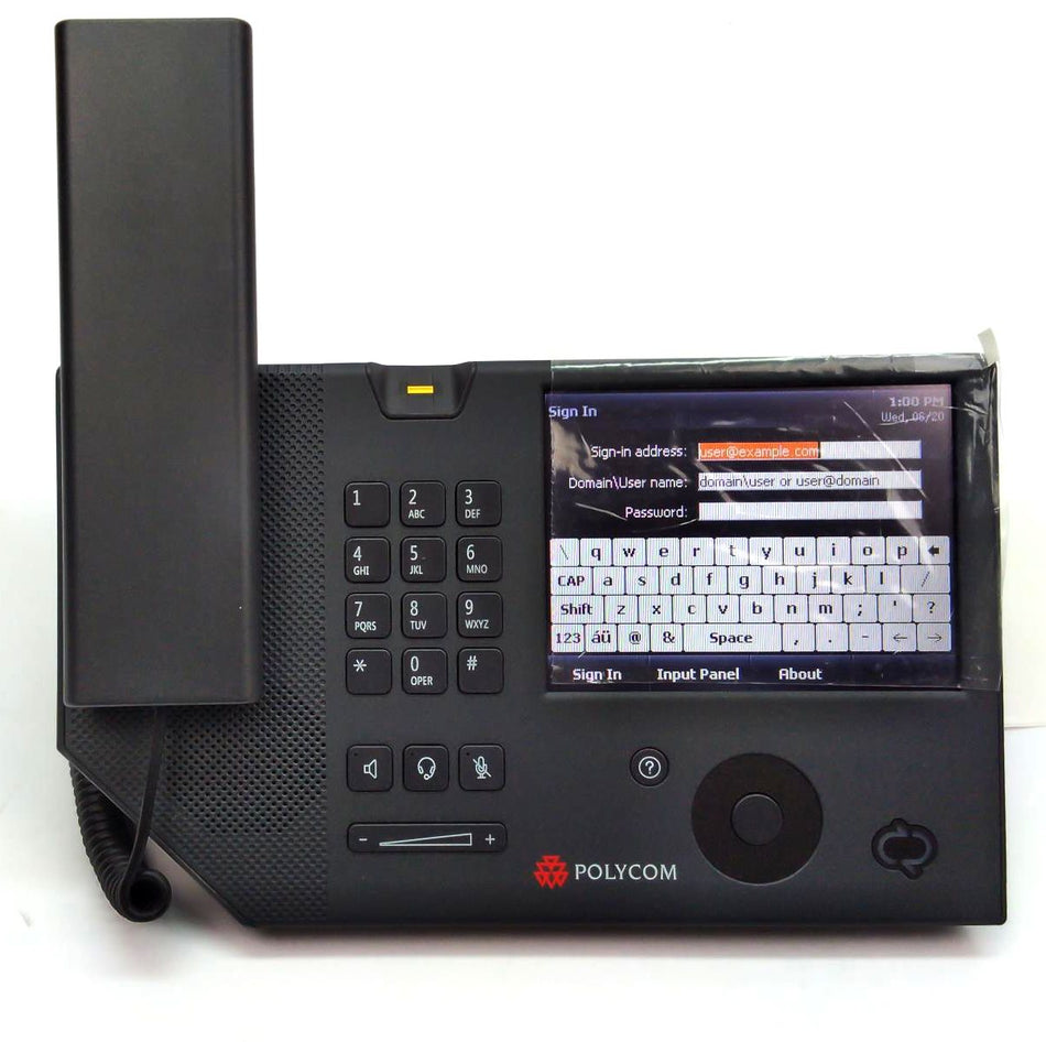 Polycom CX700 IP VoIP Phone Office HD Voice Large Display 2200-31400-001
